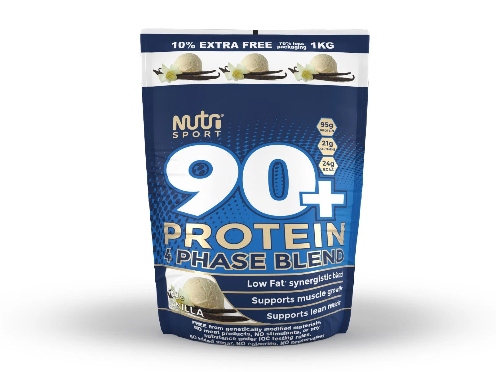 NutriSport 90+ Protein 4 Phase Blend 1Kg