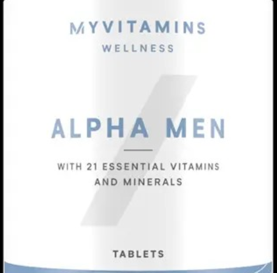 MyProtein Alpha Men Super Multi Vitamin 120pcs